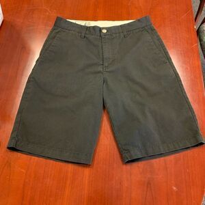 Volcom Carpi Class Black Twill Shorts sz 30 EUC
